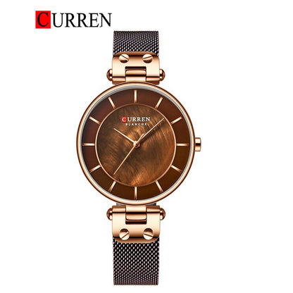 CURREN 9056 Women's Stainless Steel Watch