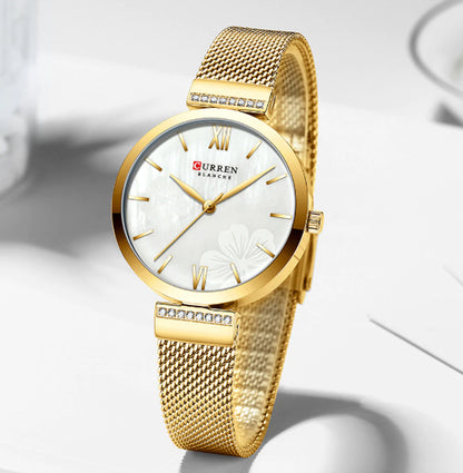 CURREN 9067 Women's Strainless Steel Watch
