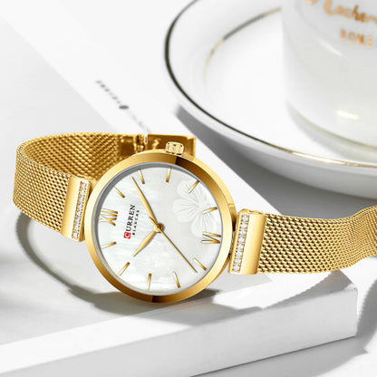 CURREN 9067 Women's Strainless Steel Watch