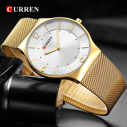 CURREN 8304 Men's Stainless Steel Watch