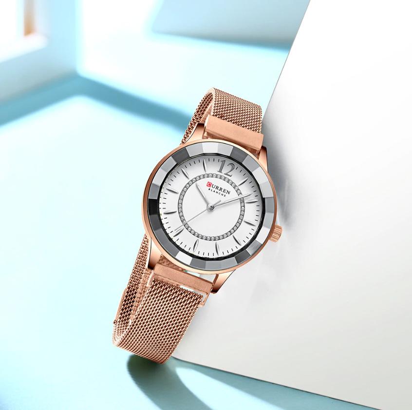 CURREN 9066 Women's Stainless Steel Watch