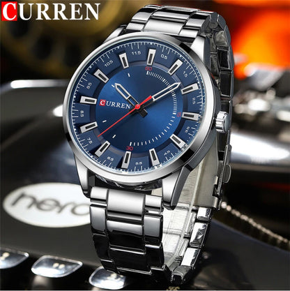 CURREN 8406 Men's Stainless Steel Watch