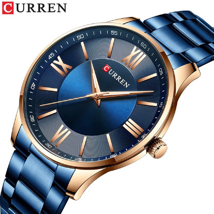 CURREN 8383 Men's Stainless Steel Watch