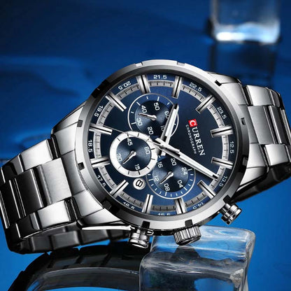 CURREN 8355 Men's Stainless Steel Watch
