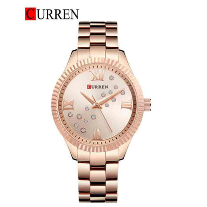 CURREN 9009 Women's Strainless Steel Watch