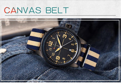 CURREN 8195 Men's Leather Straps Watch