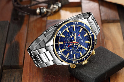 CURREN 8309 Men's Stainless Steel Watch