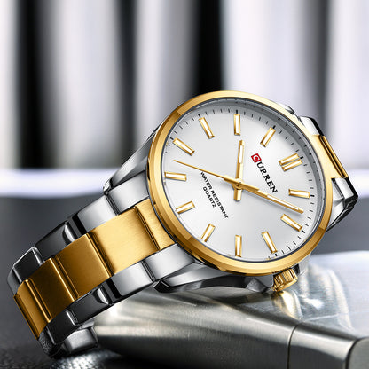 CURREN 9090 Men's Stainless Steel Watch