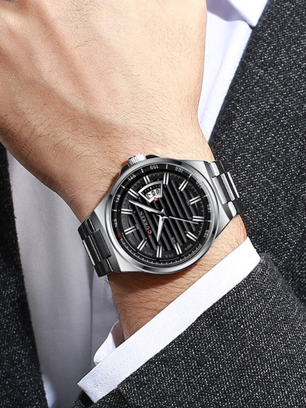CURREN 8375 Men's Stainless Steel Watch