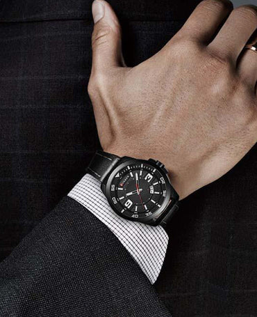 CURREN 8213 Men's Leather Straps Watch