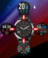 CURREN Original Brand Rubber Straps Wrist Smart Watch For Men & Women With Brand (Box & Bag)-6001