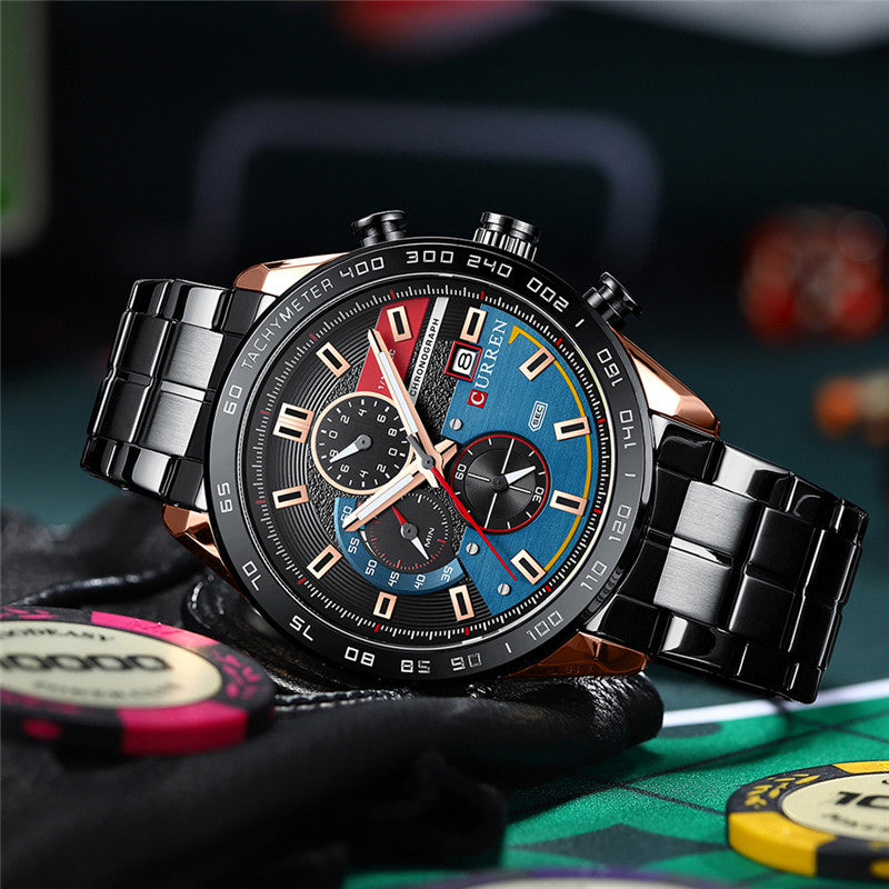 CURREN 8410 Men's Chronograph Watch