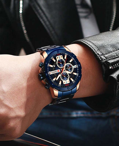 CURREN 8336 Men's Stainless Steel Watch