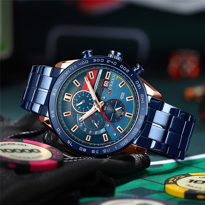 CURREN 8410 Men's Chronograph Watch