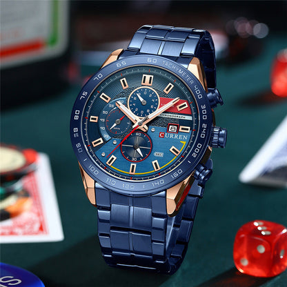 CURREN 8410 Men's Chronograph Watch