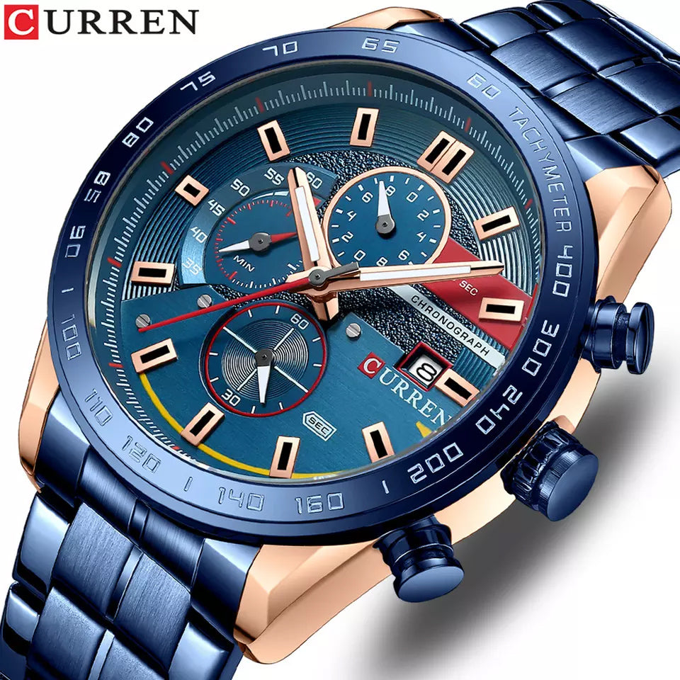 CURREN 8410 Men's Chronograph Watch