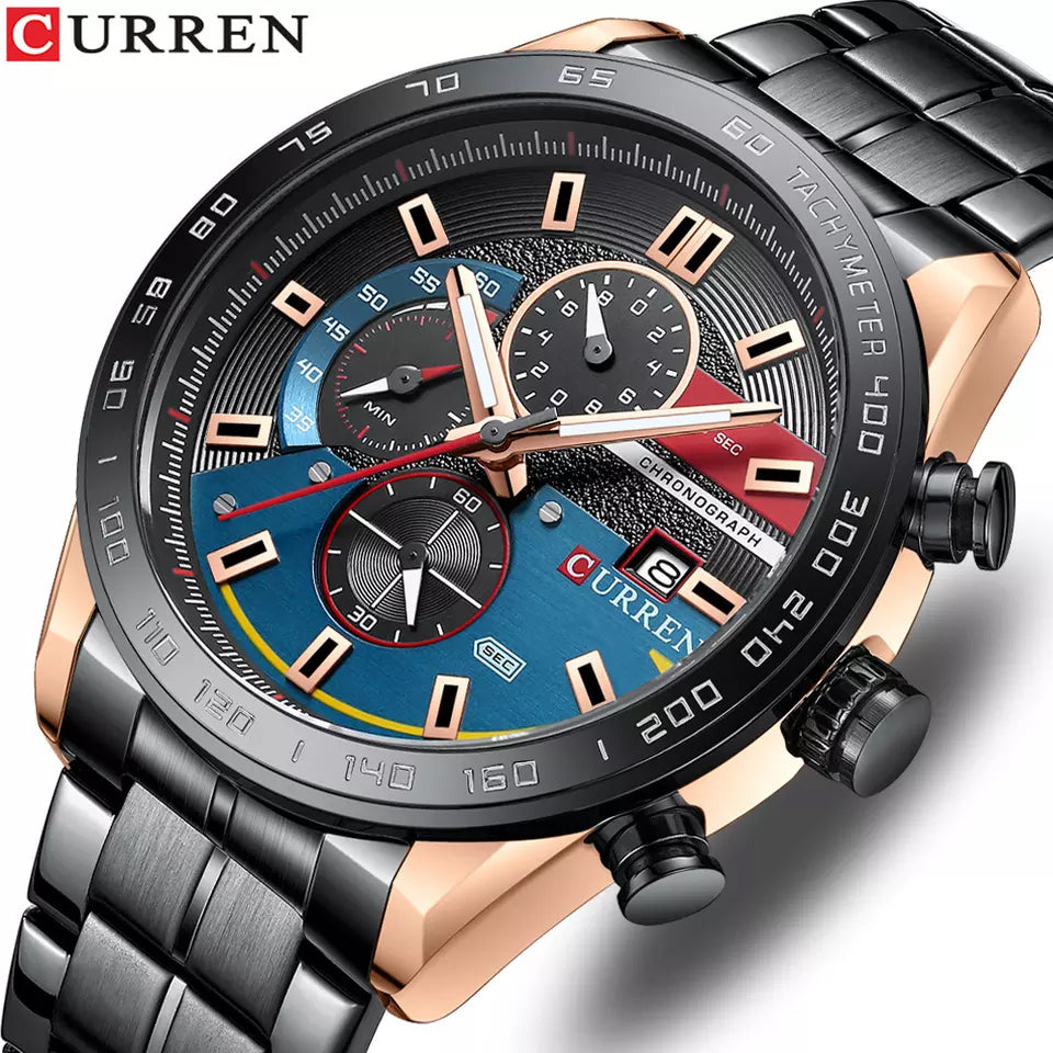CURREN 8410 Men's Chronograph Watch