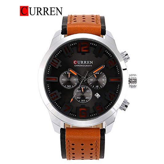 CURREN 8289 Men's Leather Straps Watch