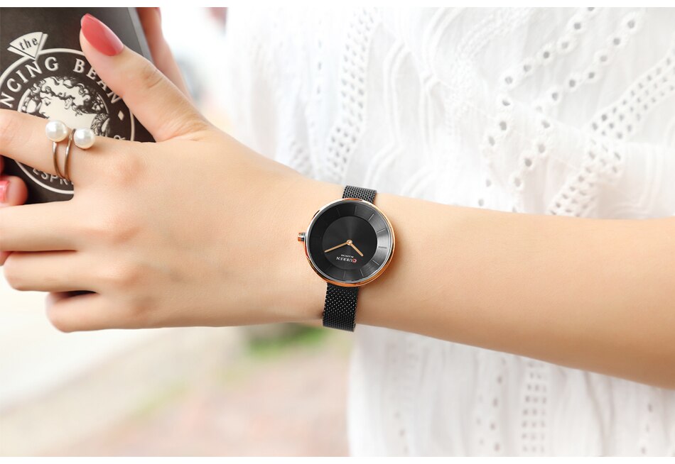 CURREN 9030 Women's Stainless Steel Watch