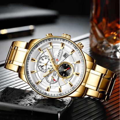 CURREN 8362 Men's Chronograph Watch