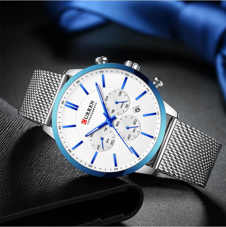CURREN 8340 Men's Stainless Steel Watch