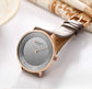 CURREN Original Brand Leather Strap Wrist Watches For Women With Brand (Box & Bag)-9033