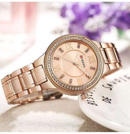 CURREN 9004 Women's Stainless Steel Watch