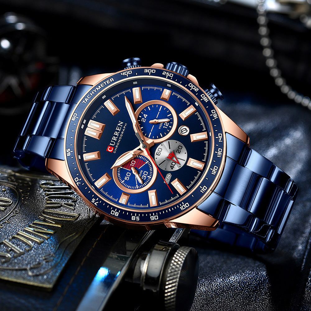 CURREN 8418 Men's Chronograph Watch
