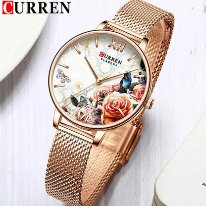 CURREN 9060 Women's Stainless Steel Watch