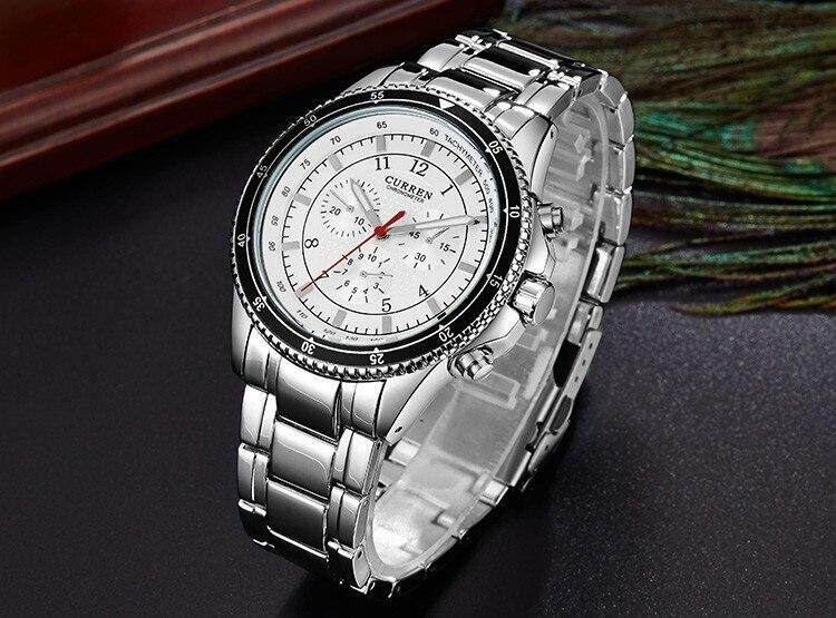 CURREN 8055 Men's Stainless Steel Watch