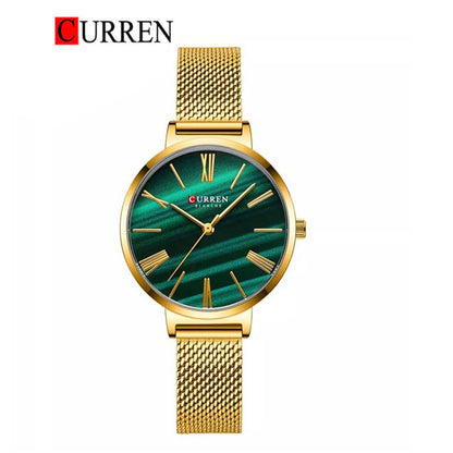 CURREN 9076 Women's Strainless Steel Watch