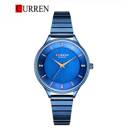 CURREN Original Brand Stainless Steel Band Wrist Watch For Women With Brand (Box & Bag)-9041