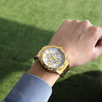 CURREN 8334 Men's Stainless Steel Watch