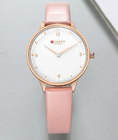CURREN 9039 Women's Leather Straps Watch