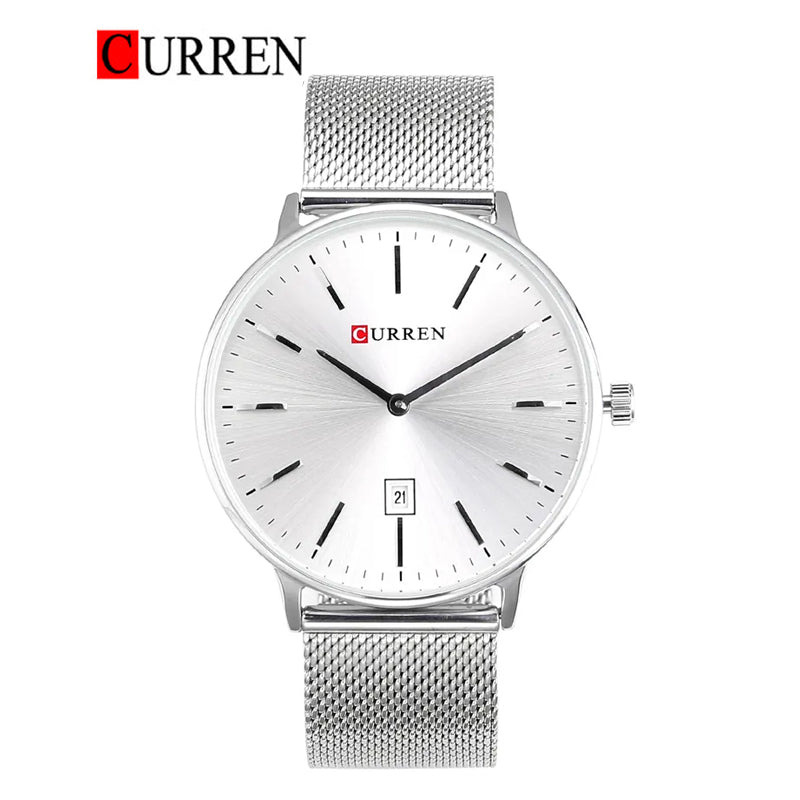 CURREN 8302 Men's Stainless Steel Watch