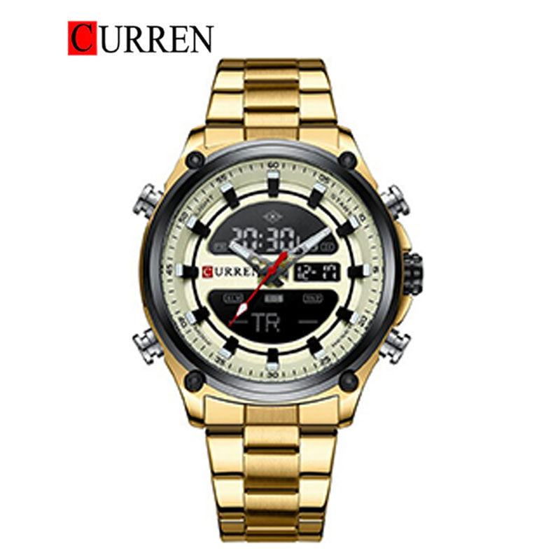 CURREN Original Brand Stainless Steel Band Wrist Watch For Men With Brand (Box & Bag)-8404