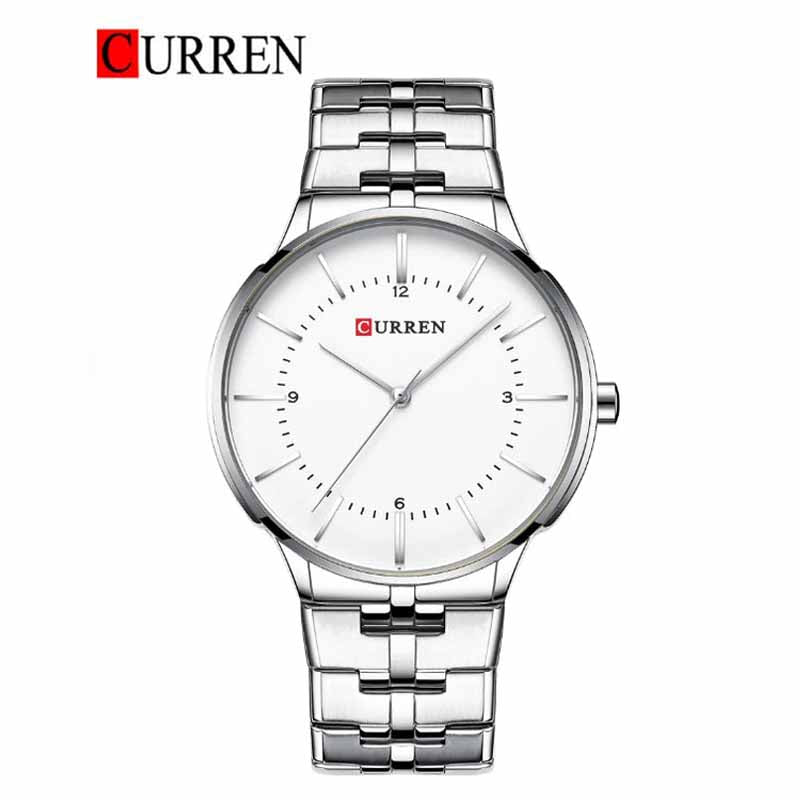 CURREN Original Brand Stainless Steel Band Wrist Watch For Men With Brand (Box & Bag)-8321
