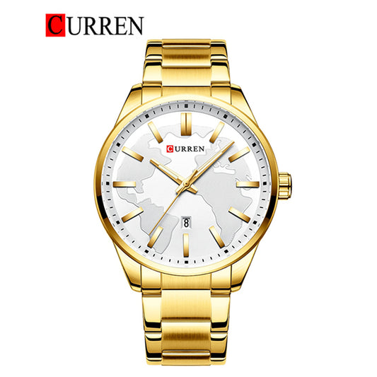 CURREN 8336 Men's Stainless Steel Watch