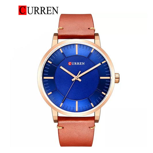 CURREN 8332 Men's Leather Straps Watch