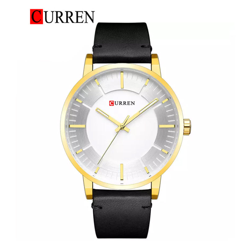 CURREN 8332 Men's Leather Straps Watch