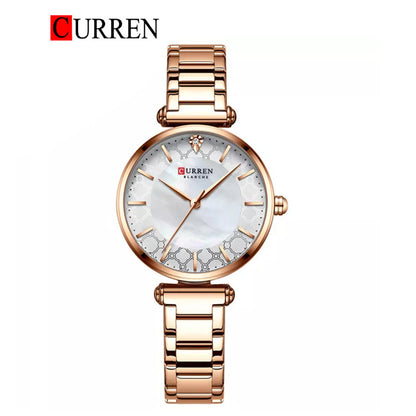CURREN 9072 Women's Strainless Steel Watch