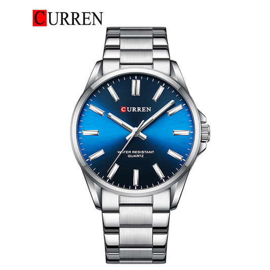 CURREN Original Brand Stainless Steel Band Wrist Watch For Men With Brand (Box & Bag)-9090