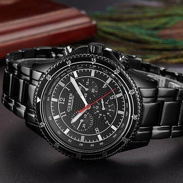 CURREN 8055 Men's Stainless Steel Watch
