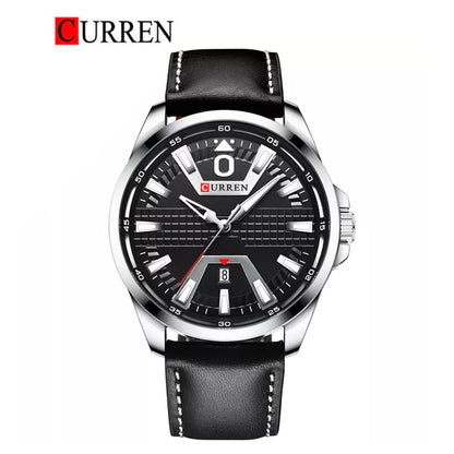 CURREN 8379 Men's Leather Straps Watch