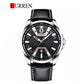 CURREN Original Brand Leather Straps Wrist Watch For Men With Brand (Box & Bag)-8379