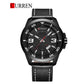 CURREN Original Brand Leather Straps Wrist Watch For Men With Brand (Box & Bag)-8213