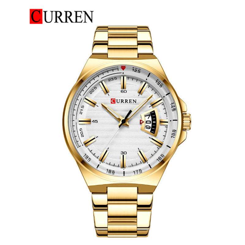 CURREN 8375 Men's Stainless Steel Watch