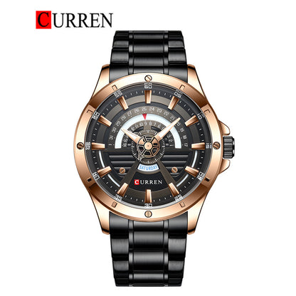 CURREN 8381 Men's Stainless Steel Watch