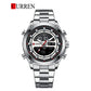 CURREN Original Brand Stainless Steel Band Wrist Watch For Men With Brand (Box & Bag)-8404