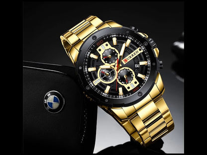 CURREN 8336 Men's Stainless Steel Watch